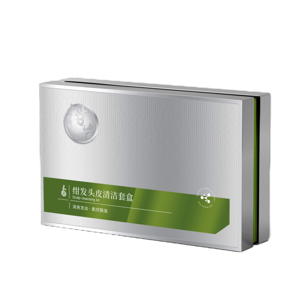绀发头皮清洁套盒