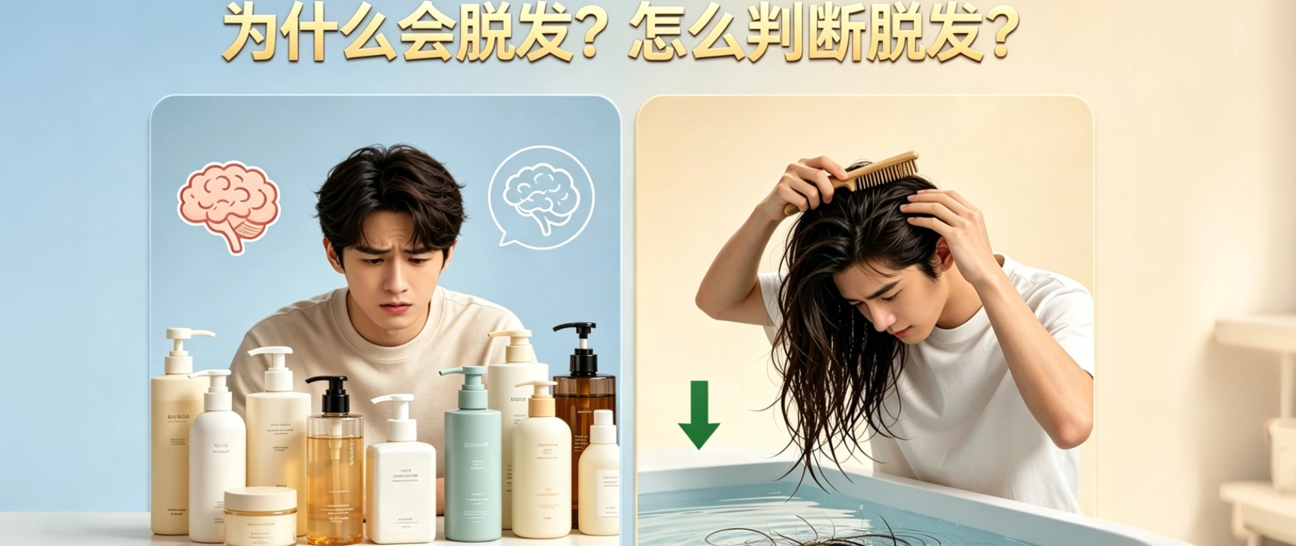 为什么会脱发？怎么判断脱发？