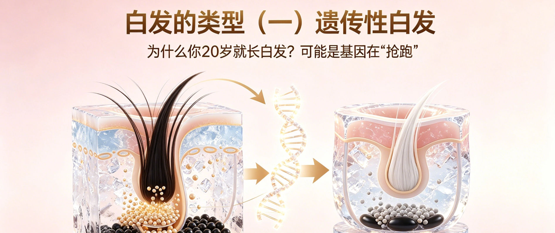 白发的类型（一）遗传性白发