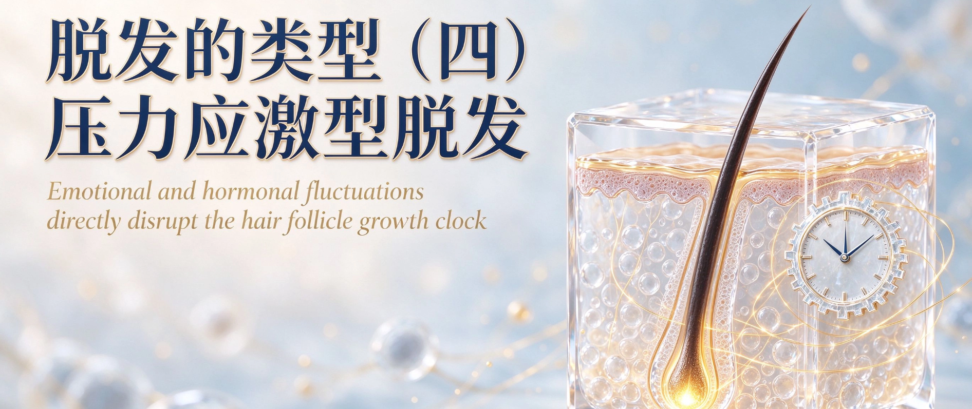 脱发的类型（四）压力应激型脱发